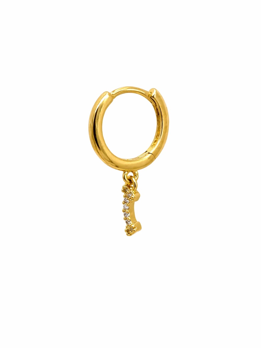 Gold Huggie (Style #21) - Picture 2 of 2